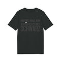 Heute mal ein fröhliches Schwarz – Unisex T-Shirt