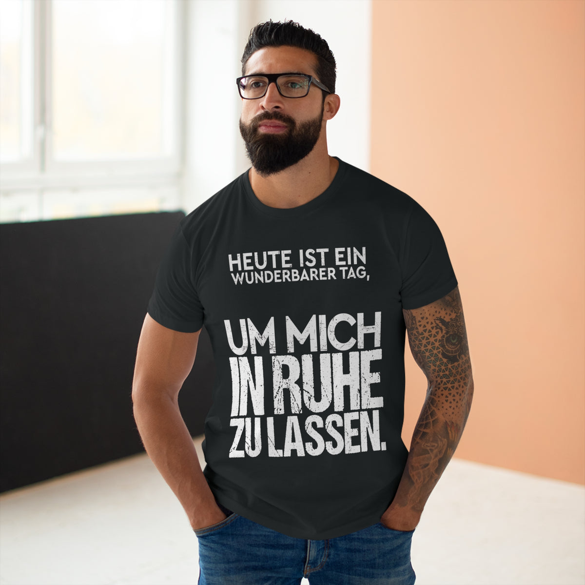 Heute ist ein wunderbarer Tag, um mich in Ruhe zu lassen – Herren T-Shirt