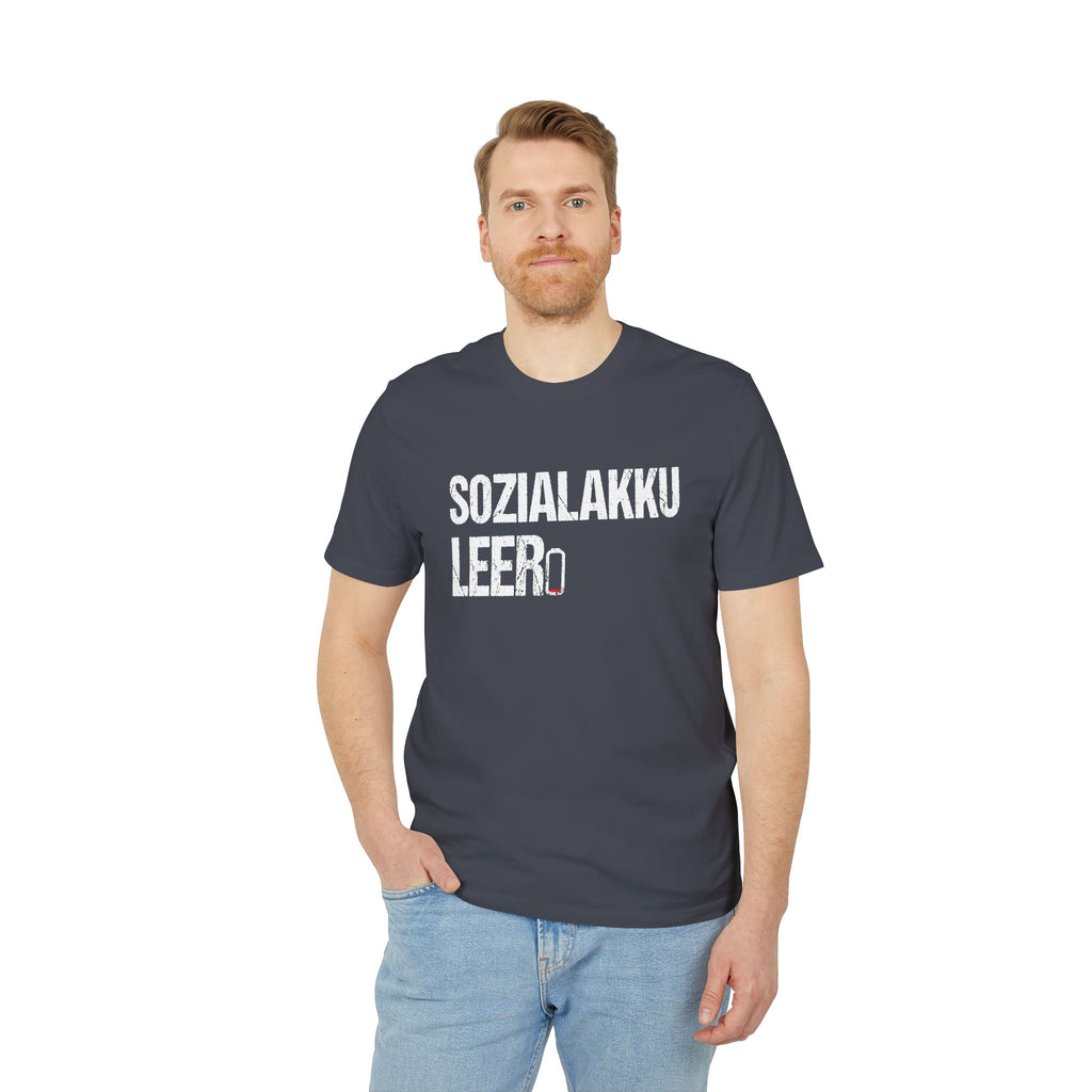 Sozialakku LEER – Unisex T-Shirt