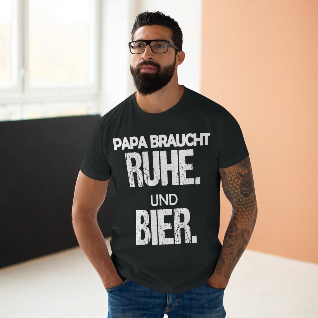 Papa braucht Ruhe – Herren T-Shirt