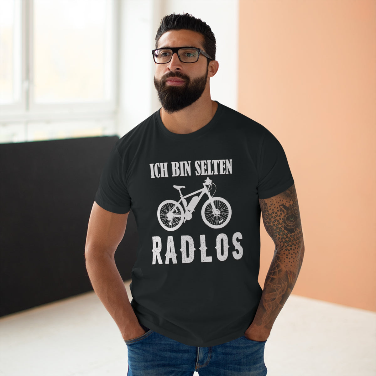 Ich bin selten ratlos – Herren T-Shirt