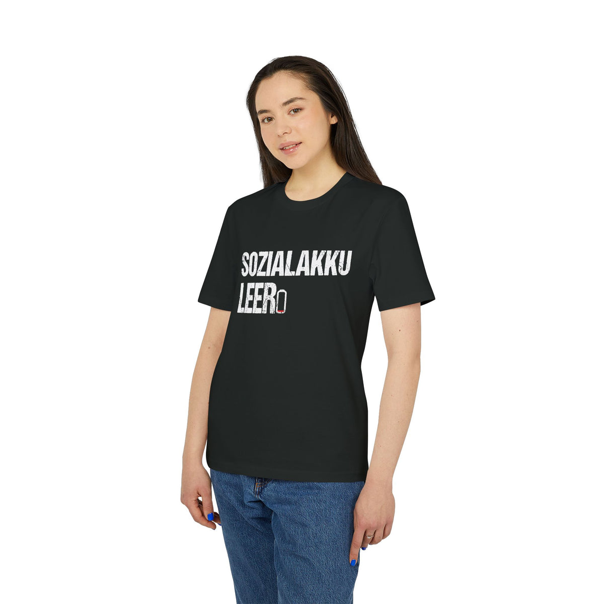 Sozialakku LEER – Unisex T-Shirt