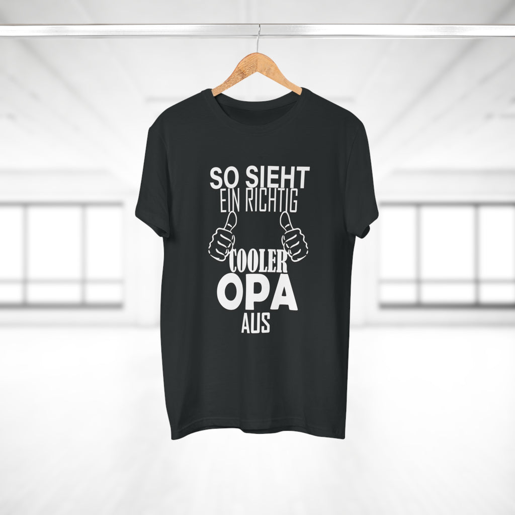 So sieht ein richtig cooler Opa aus – Herren T-Shirt