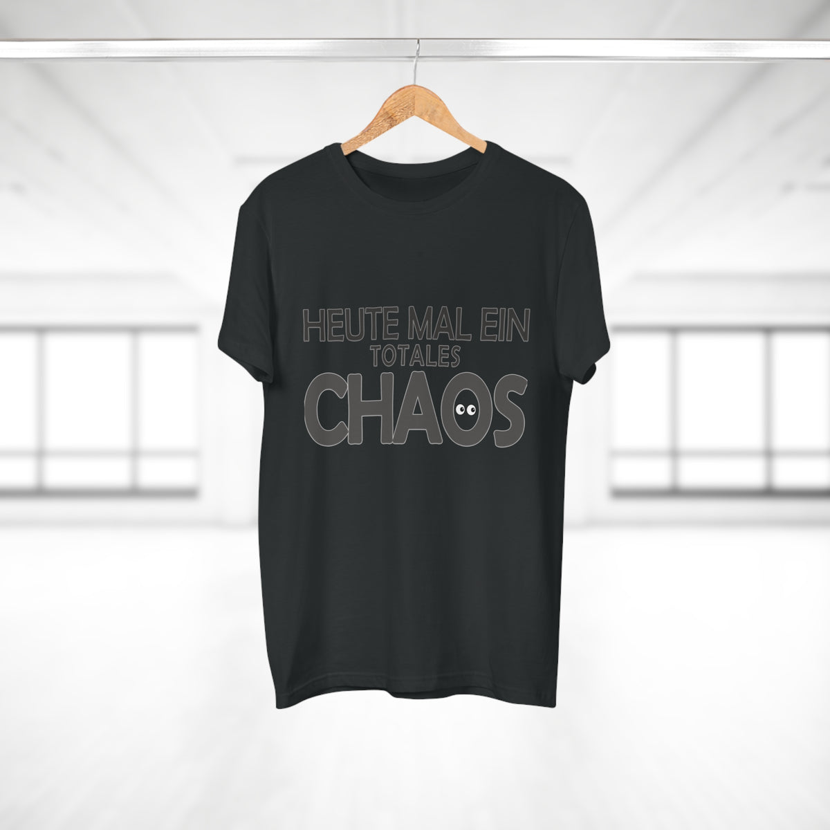 Heute mal ein totales Chaos – Herren T-Shirt
