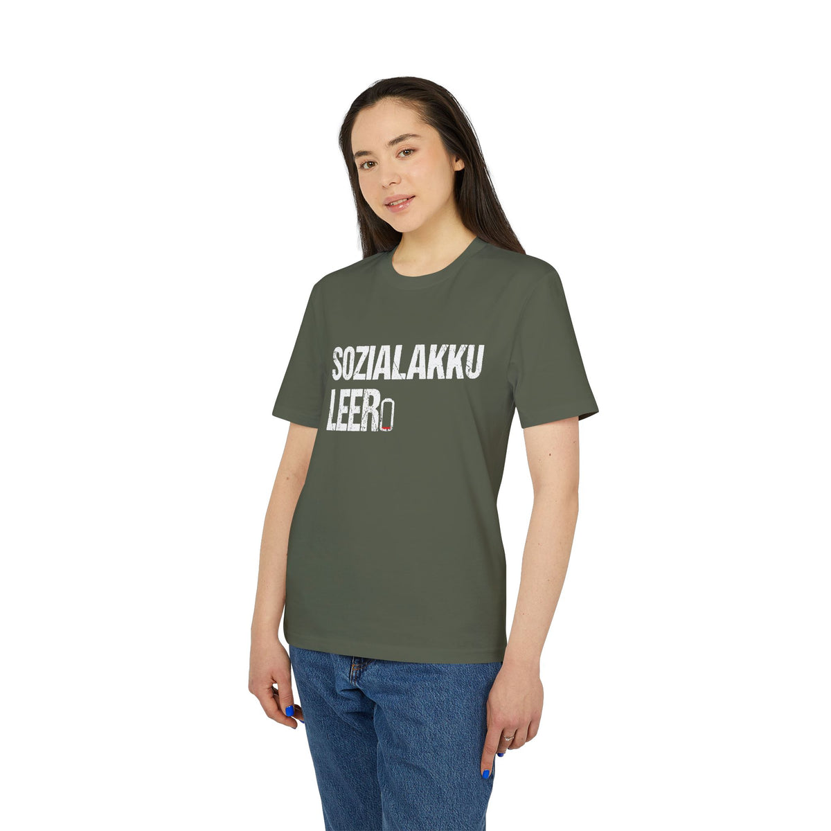 Sozialakku LEER – Unisex T-Shirt