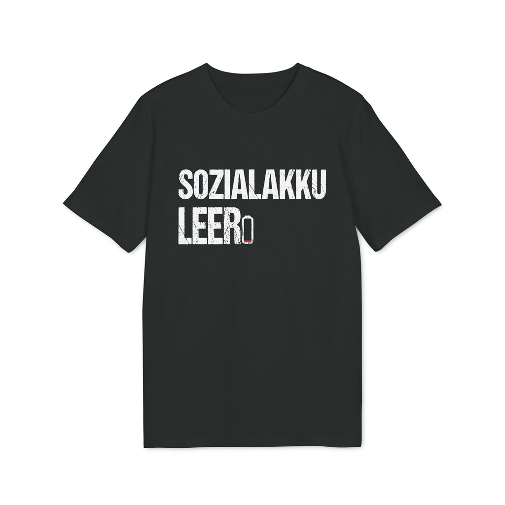 Sozialakku LEER – Unisex T-Shirt