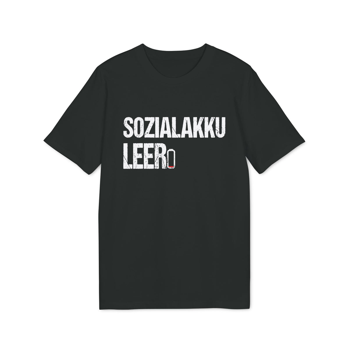 Sozialakku LEER – Unisex T-Shirt